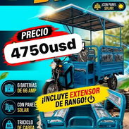 Triciclo híbrido marca START con panel solar de 625w*110km R - Img 58273080