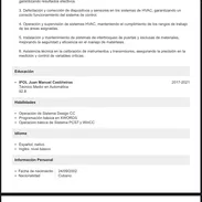 Busco empleo. Técnico Automático - Img 56479038