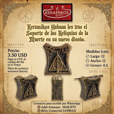 COMBO MÁGICO EN REBAJA (Varita de Saúco + el Soporte de las Reliquias de la Muerte) - 2/5