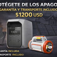Panel solar, Ecoflow Delta 3 Classic, Lámpara Solar y Power Bank de 5000 mAh(súper combo) - Img 56191066