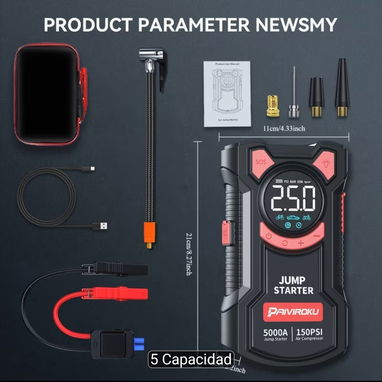 Arrancador/Compresor Power Bank - 2/2