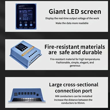 CONTROLADOR SOLAR MPPT 100A — LA SOLUCIÓN CONTRA LOS APAGONES - 2/4