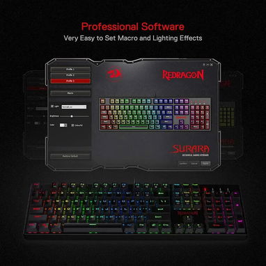 Red Dragon K582 RGB | Teclado Mecánico 100 % | - 4/7
