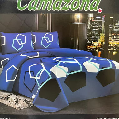 Juego de sábanas cameras o full Camazona 100% algodón  (4 piezas) (No edredón). Hay más modelos - 10/10