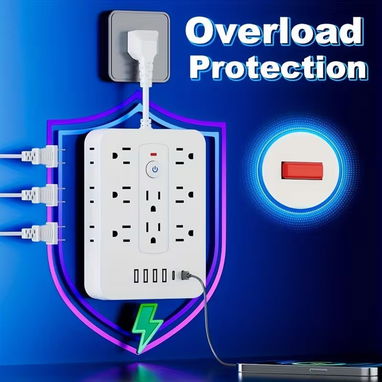 Regleta Multicontacto 20 en 1 Protección contra Sobrec... | videojuegoshabana.com - Img 126113928