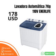Lavadora semiautomática enerlife 7kg - Img 55635532