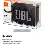 JBL GO 3* Bocina JBL nuevas en caja/ JBL Go 3 original/ Bocinas chuiquitas con excelente calidad de audio - Img 41696416