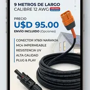 Cable fotovoltaico 9 metros de ecoflow a panel solar - Img 56997640