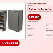 ZAPATERA DE 5 NIVELES VPT-0302 - Img 56217027