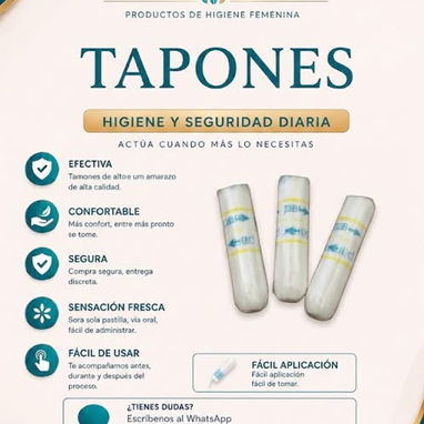 DIU, anticonceptivos orales, condones, Misoprostol, tampones, óvulos,test de embarazo - Img 126807519