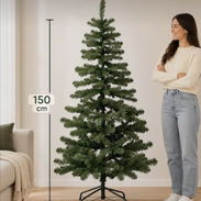 Árbol de Navidad artificial – 150 cm 💰 50 USD Árbol navideño artificial de tamaño práctico, ideal. No esperes más. - Img 57819604