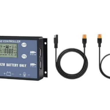 panel solar portátil, marca Dokio, es de 220w - 8/8