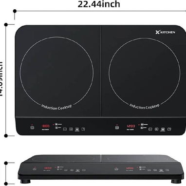 Cocina Eléctrica XKitchen 3000W – Doble Inducción - 5/5