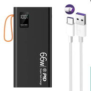 Cargador portátil de 40000 mAh de carga súper rápida de 66w - Img 58269284