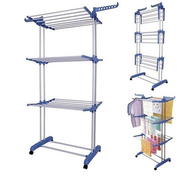 Tendedero de Ropa Plegable Multifuncional (cv) - 3/4