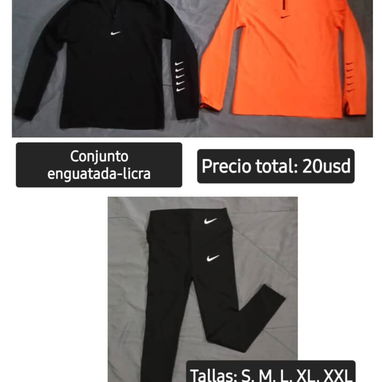 Ropa deportiva/ licras cortas, largas/ conjuntos deportivos/ short y tops/ - 9/9