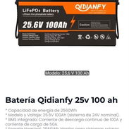 Batería 25v 100 Ah - Img 57857879