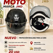 Casco JMD nuevo con protección para la cara somos de La Coronela La Lisa Tenemos Mensajería Adicional - Img 56949309
