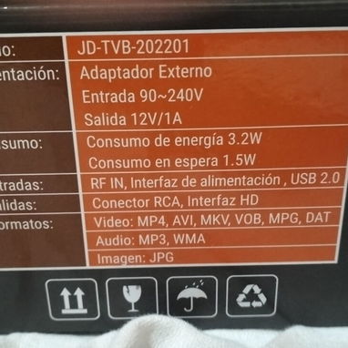 Cajita decodificadora HD - Img 120489903