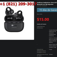 Clip Deportivo Audífonos 1Hora AUT210 Inalámbricos para Correr VPT-0014 - Img 54455893