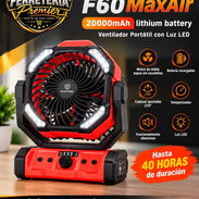 Ventilador Recargable F60 MaxAir - Img 57973395