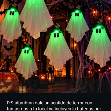 🎃 DECORACIÓN PARA HALLOWEEN☠️Lo mejor para decorar tu casa y negocio está temporada📩Pide el catálogo al WhatsApp - 8/10