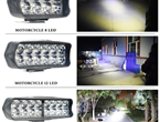 Faroles redondos y cuadrados 16 LED para motos, autos o camiones. También accesorios para bicicletas y motos - Img 60867179