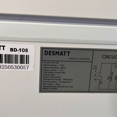 🧊❄️ 200 ❄️🧊 NEVERA DESMATT 3.8 PIES -  108 LITROS. MENSAJERÍA CON FACTURA YA GARANTÍA. TLF 55833699 - Img 106207479