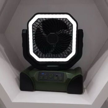Ventilador Recargable F29 + Panel Solar - 3/5