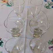 Copas y Vasos de Vidrio Transparente - Img 50860527