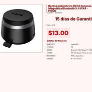 Bocina inalámbrica HC43 HOCO disponible por solo 13 USD en oferta VPT#-0045 - Img 55425013