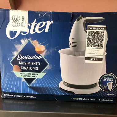 🍰 BATIDORA MEZCLADORA OSTER PROFESIONAL - MEZCLA RÁPIDA Y UNIFORME 🍰 // GARANTÍA Y TRANSPORTE GRATIS - Img 125906200