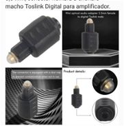 Adaptador óptico - mini jack - Img 45892630