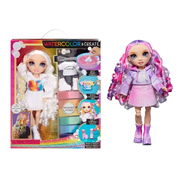 MGA Entertainment Rainbow High Watercolor Create Purple Eyes 28 cm - Img 58263678