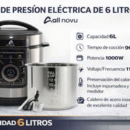 Olla de presión eléctrica de 6 litros analógica - Img 53904086