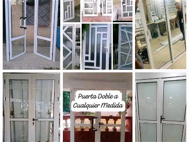 Las puertas y ventanas de aluminio en toda la Habana - Img 67960620