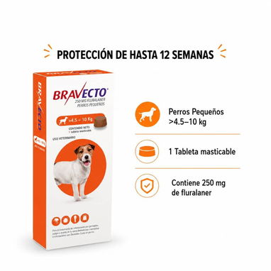 BRAVECTO original para perros / Protección contra pulgas y garrapatas - Img 125962322