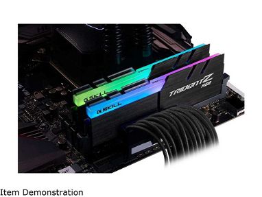 0km✅ RAM DDR4 G.Skill TridentZ RGB 32GB 3600mhz 📦 Disipadas, 2x16, CL18 ☎️56092006 - Img 65190349