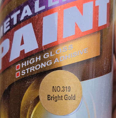 Spray premium color ORO (Dorado plateado) ver dentro un - Img 89902414