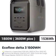 Ecoflow Delta 3 de 1500 - Img 57215207
