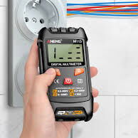 ANENG M113 multímetro digital compacto y portátil, diseñado para la medición de voltaje AC/DC, resistencia y continuidad - 4/10
