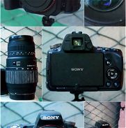 Cámara Sony Alpha +2 lentes - Img 46164894