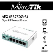 / Sellados ROUTERBOARD HEX RB750Gr3 MIKROTIK 880MHz-Dual 256mb 5-1000 mSD USB (63142460) - Img 51134960