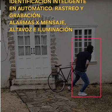 Cámara inteligente solar/2 lentes 10 MPX/rastreo automático - 3/7