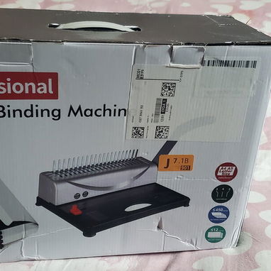 Vendo Encuadernadora de Peine de 21 Agujeros, 450 Hojas - Img 117057792