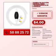 BOMBA DE SUCCIÓN MANUAL PARA TRANSFERENCIA DE LÍQUIDOS VPT -0031 - Img 57839826