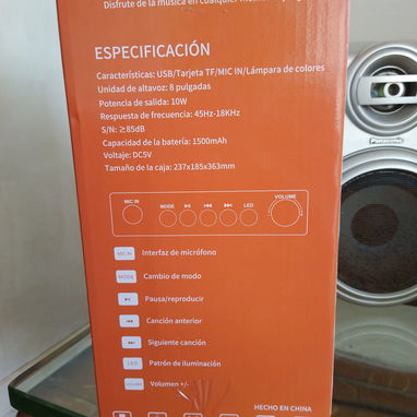 BOCINA PERFECTA PARA CELEBRAR - Img 123406291