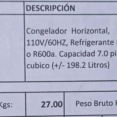 Neveras horizontales de 7 pies, whatsapp 54420396 - Img 103101342