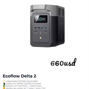 Ecoflow lo mejor Tienda física Garantía Selladas - 3/5
