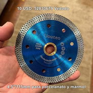 Para corte de porcelanato y mármol 4.5"/115mm - Img 54350969